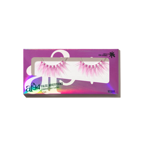 False Advertising - Faux Colored Lashes